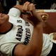 Arnold Schwarzenegger enjoying his fitness regimen, in Pumping Iron.